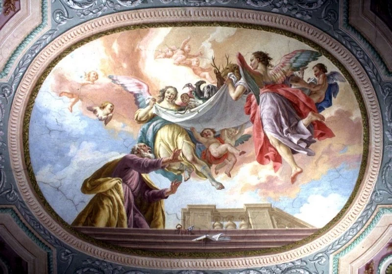 Vincenzo Angelo Orelli-185-San Pietro ha la visione degli animali